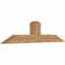 Ekena Millwork Portland Smooth Timber Gable Bracket, Western Red Cedar, 60"W x 15"H x 5 1/2"D x 5 1/2"F, 6/12 Pitch GBW060X15X0606POR00SWR - alternate 2